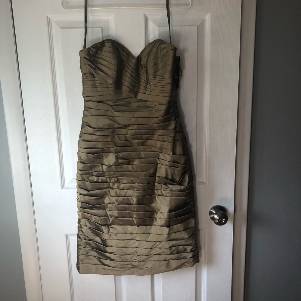Angelina Faccenda Truffle Brown Dress